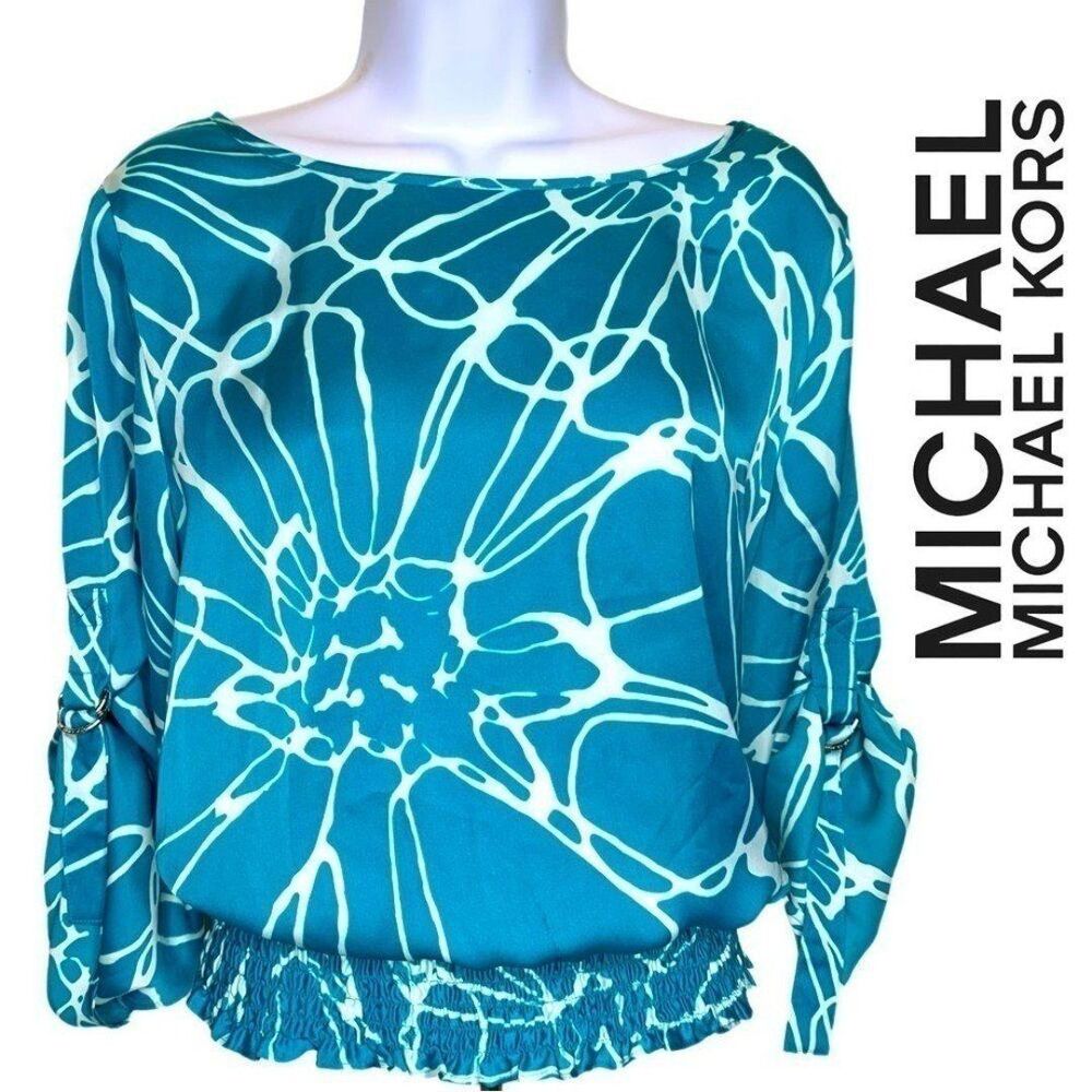 Michael Michael Kors Satin Blouse Size M